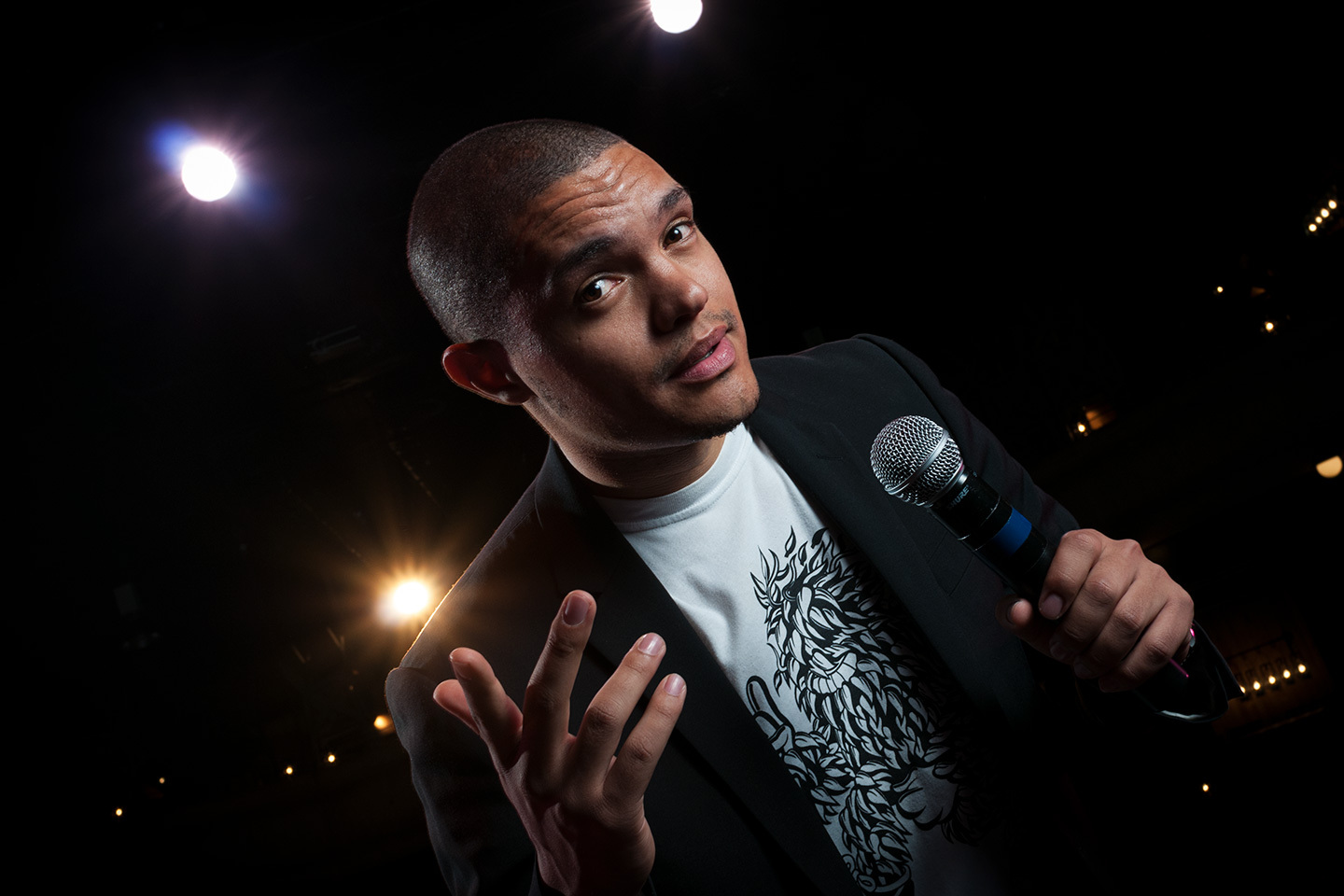 Comedian Trevor Noah, Johannesburg, 2011