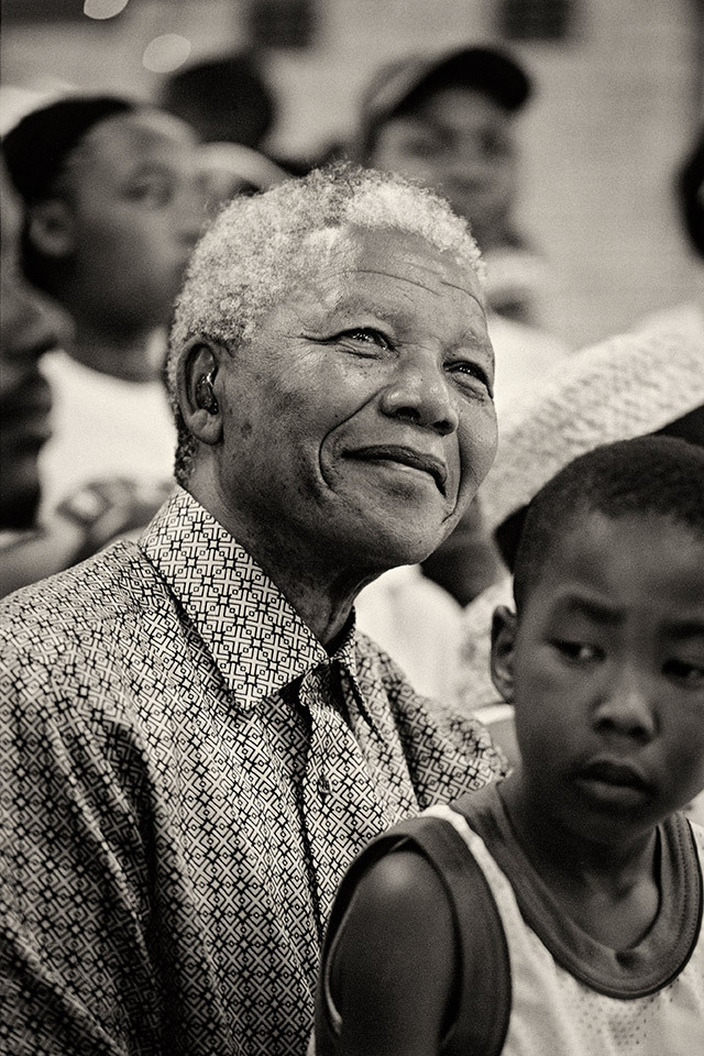 Nelson Mandela, Eastern Cape, South Africa, 1996