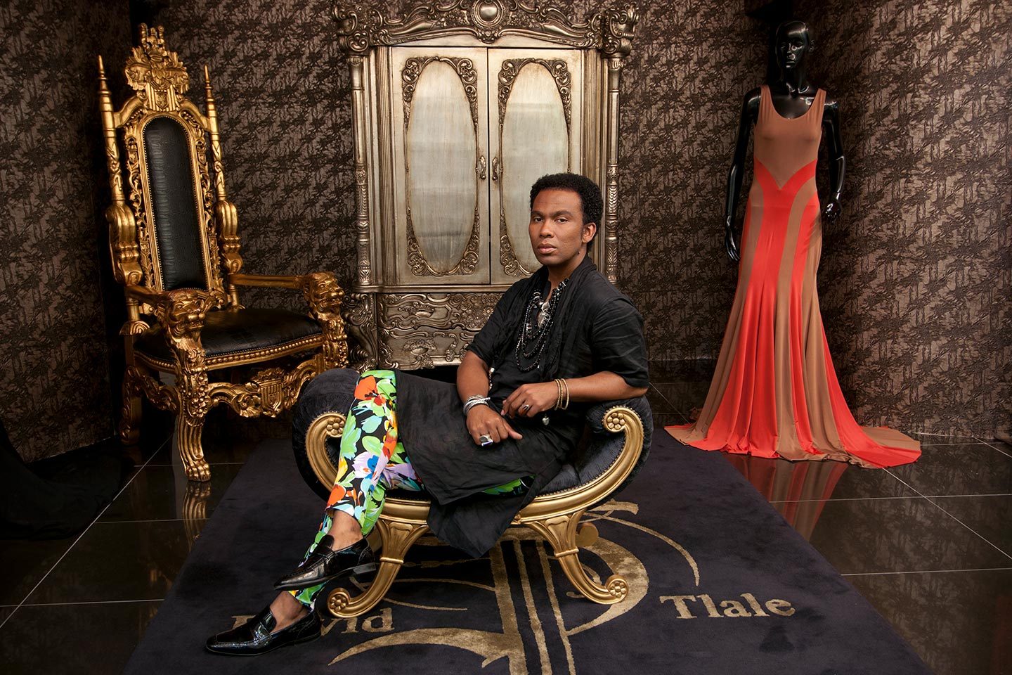 Fashion designer David Tlale, Johannesburg, 2011